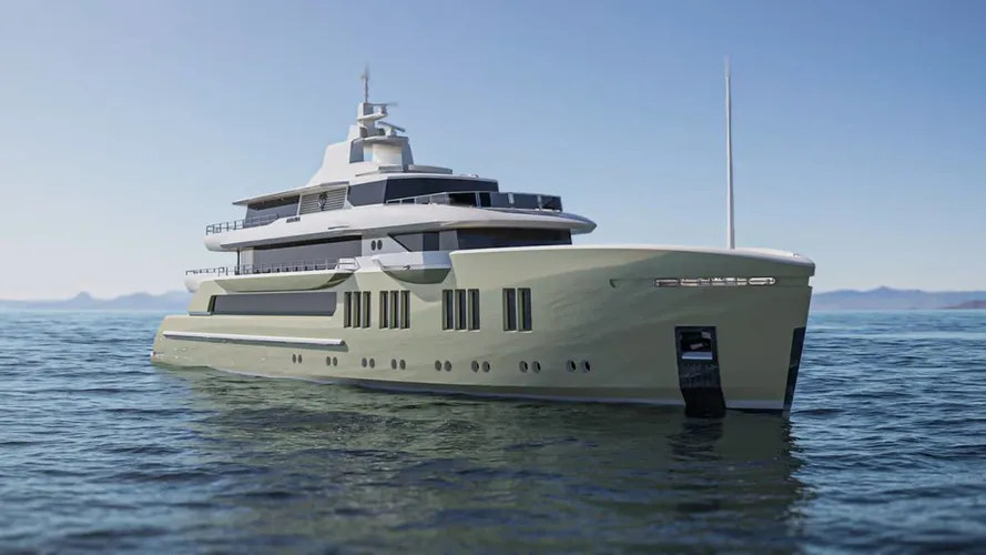 Volume Heigth Length R AMANDA yacht for sale (Nebula Yacht, 58m, 2026)